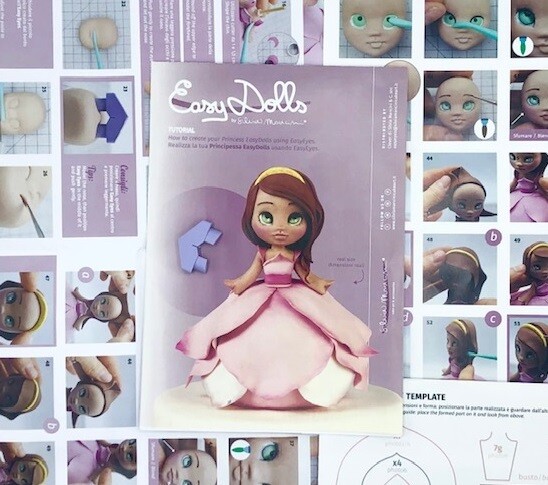 Silvia Mancini Princess Easy Dolls Tutorial Set