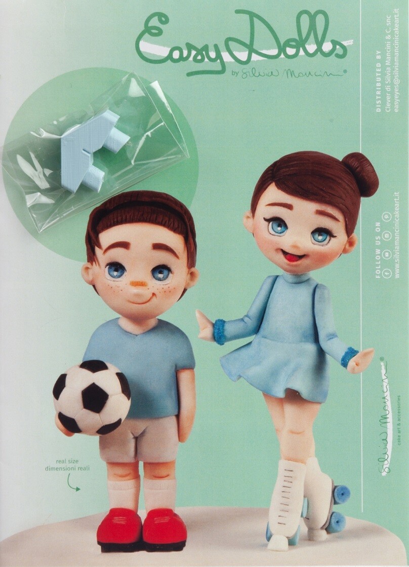 Silvia Mancini Sports Easy Dolls Tutorial Set