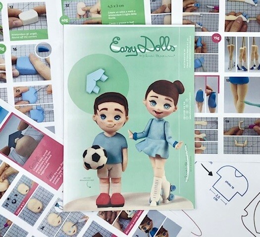 Silvia Mancini Sports Easy Dolls Tutorial Set