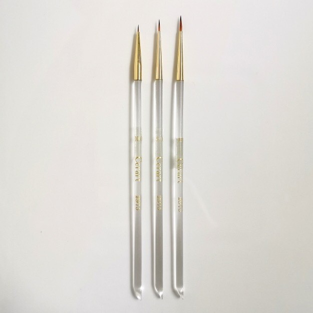 Cerart Pointed Synthetic Brushes (Pro) n 0-3/0-10/0