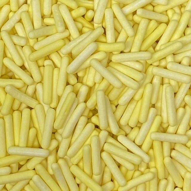 GD Yellow Matte Dragees Rods 2.5 oz.