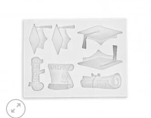 Silicone Mold Graduation Bachelor Cap