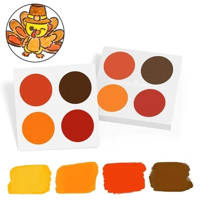 Cookie Countess PYO Paint Palettes Fall