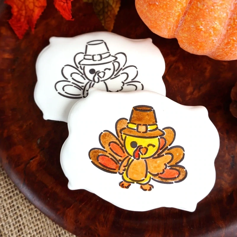 Cookie Countess PYO Paint Palettes Fall