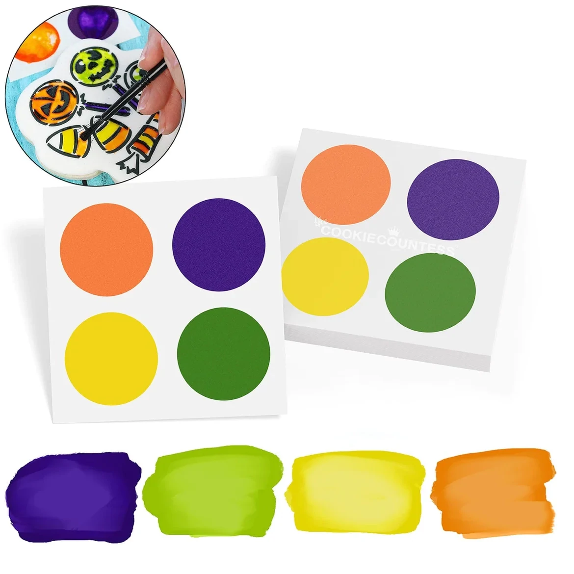 Cookie Countess PYO Paint Palettes Halloween CLEARANCE