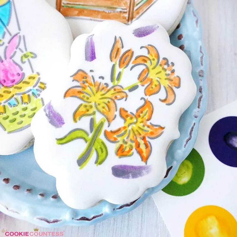 Cookie Countess PYO Paint Palettes Halloween CLEARANCE