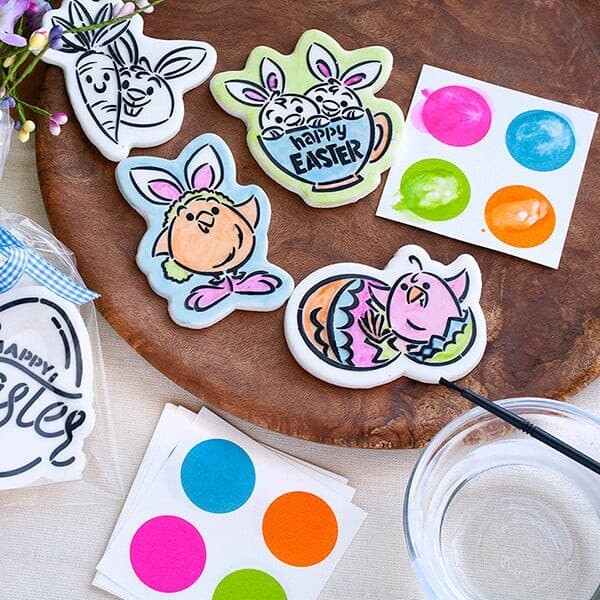 Cookie Countess PYO Paint Palettes Pastel