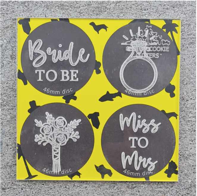 CCC Bride To Be Mini Debosser