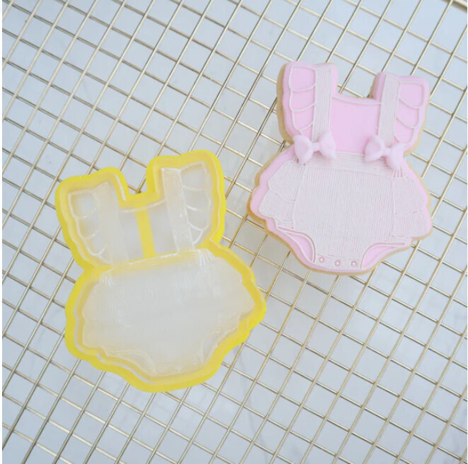CCC Baby Frilly Romper Debosser and Cutter