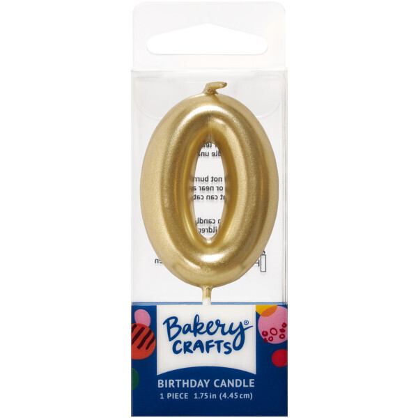 Decopac Candle Gold #0