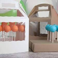 Candy Box Cake Pop Gable Window