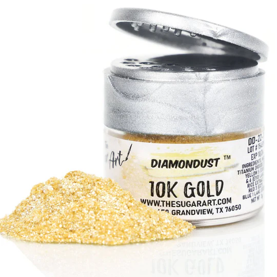 Diamond Dust The Sugar Art 10K Gold 2.5g