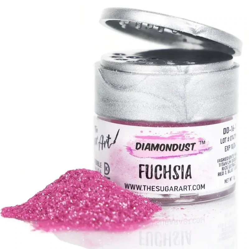 Diamond Dust The Sugar Art Fuchsia 2.5g