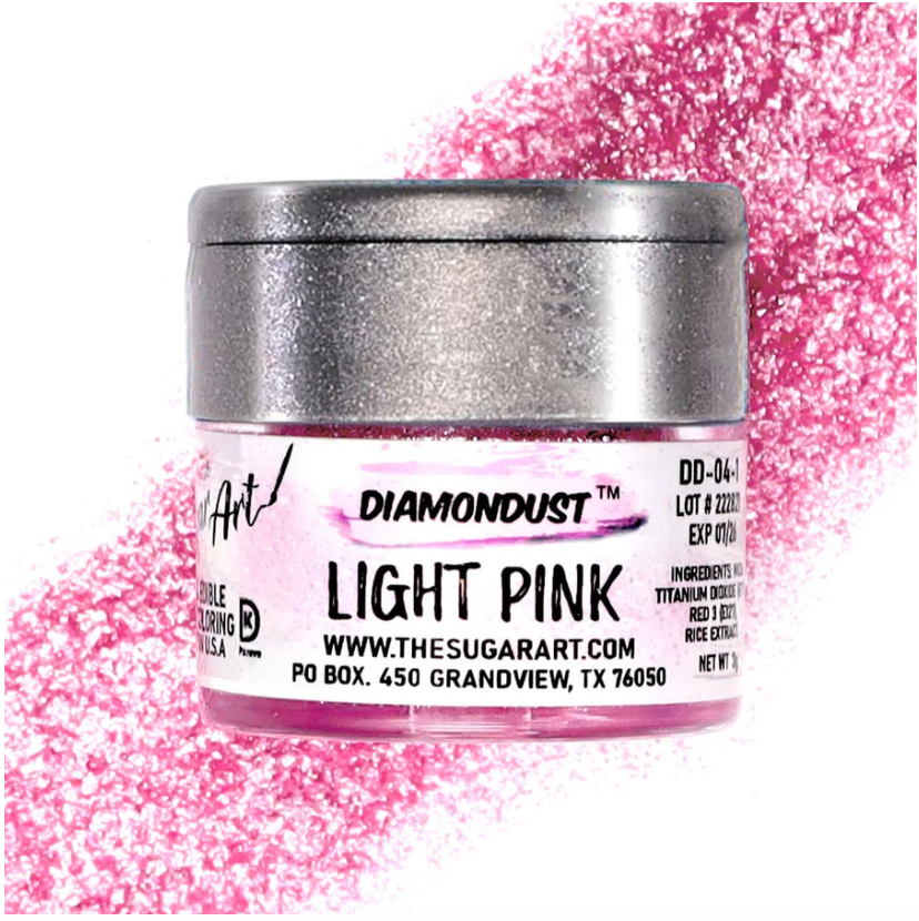 Diamond Dust The Sugar Art Light Pink 2.5g