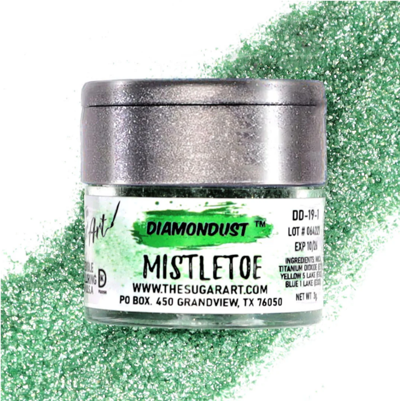 Diamond Dust The Sugar Art Mistletoe 2.5g