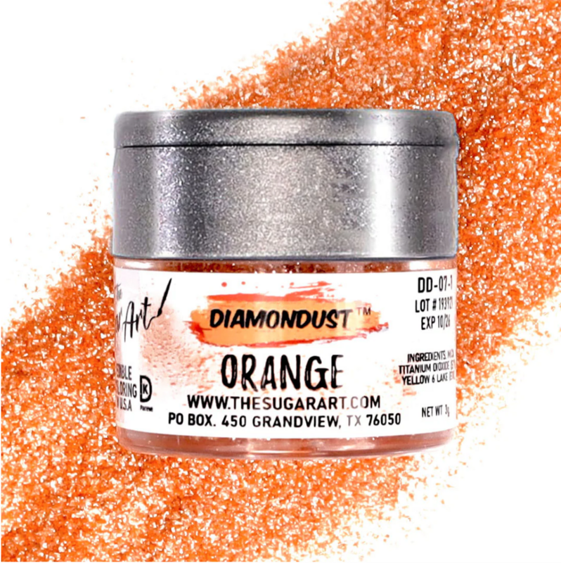 Diamond Dust The Sugar Art Orange 2.5g