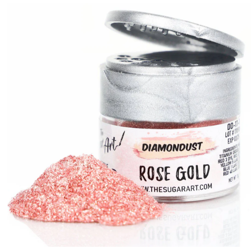 Diamond Dust The Sugar Art Rose Gold 2.5g