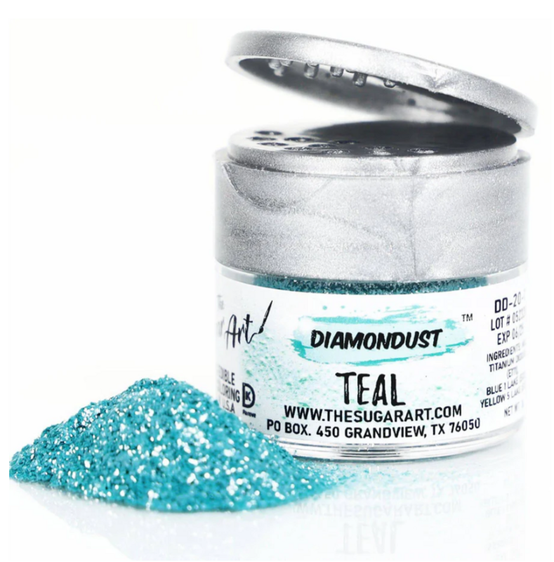 Diamond Dust The Sugar Art Teal 2.5g