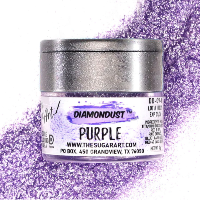 Diamond Dust The Sugar Art Purple 2.5g