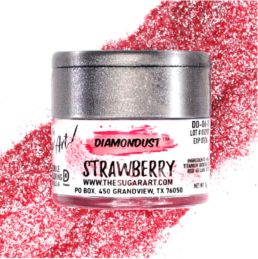 Diamond Dust The Sugar Art Strawberry 2.5g