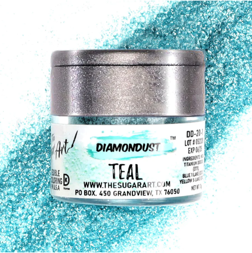 Diamond Dust The Sugar Art Teal 2.5g