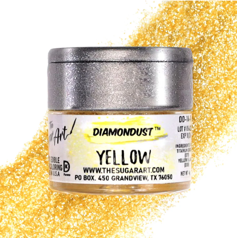 Diamond Dust The Sugar Art Yellow 2.5g