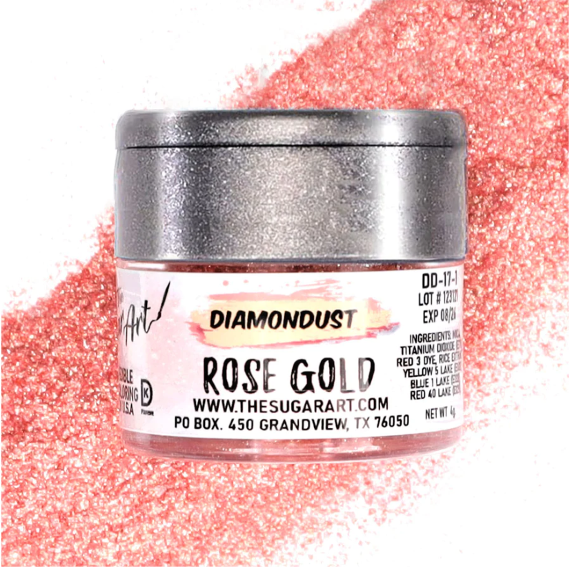 Diamond Dust The Sugar Art Rose Gold 2.5g