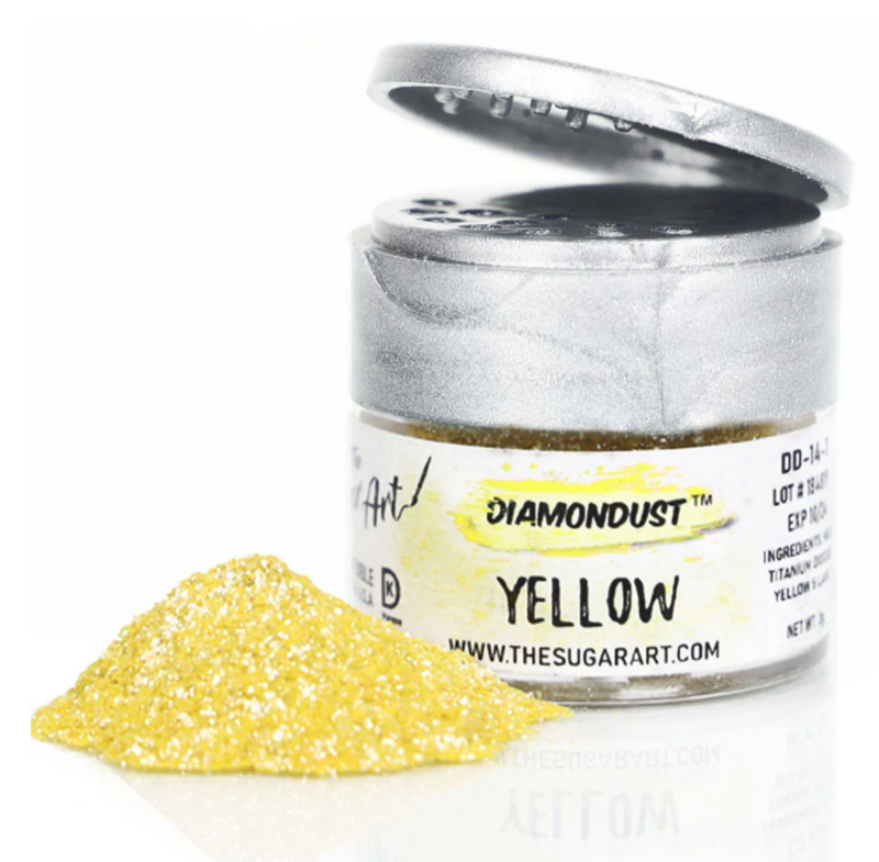 Diamond Dust The Sugar Art Yellow 2.5g