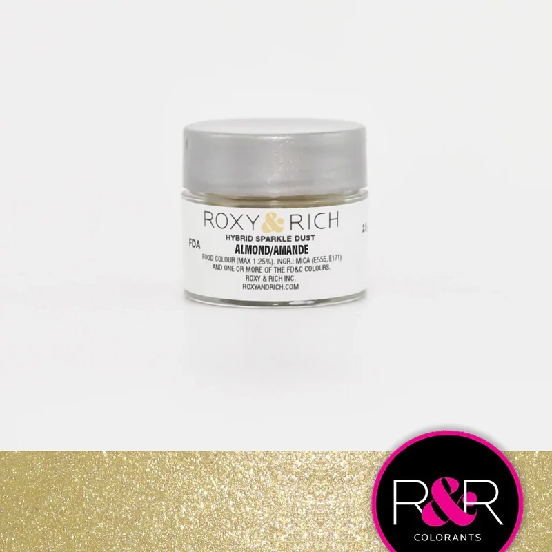 R &amp; R Hybrid Sparkle Dust Almond 2.5gr
