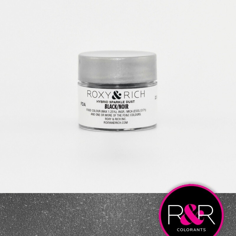 R &amp; R Hybrid Sparkle Dust Black 2.5gr