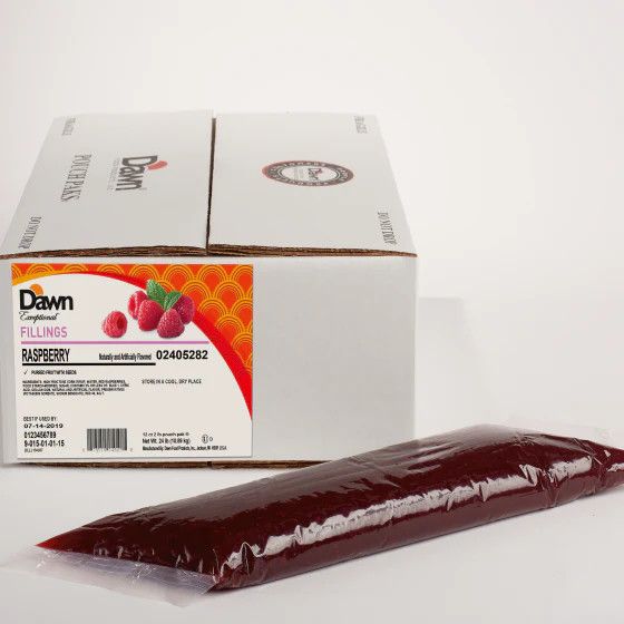 Dawn Raspberry Filling Pouch 2Lb
