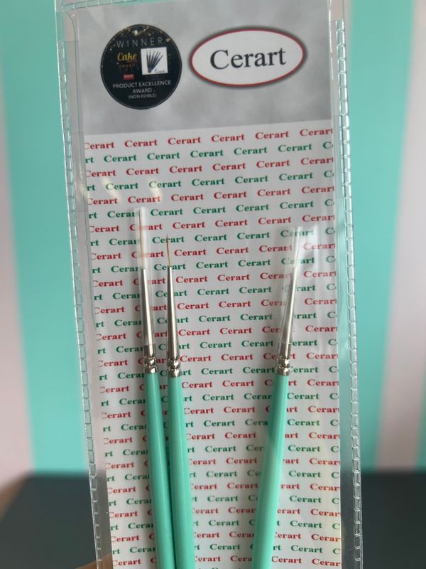 Cerart Tiffany Skroller Brush Kit n 0 2/0-5/0