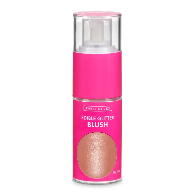 Sweet Sticks Glitter Pump - BLUSH