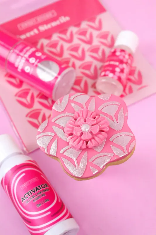 Sweet Sticks Glitter Pump - FROST SILVER