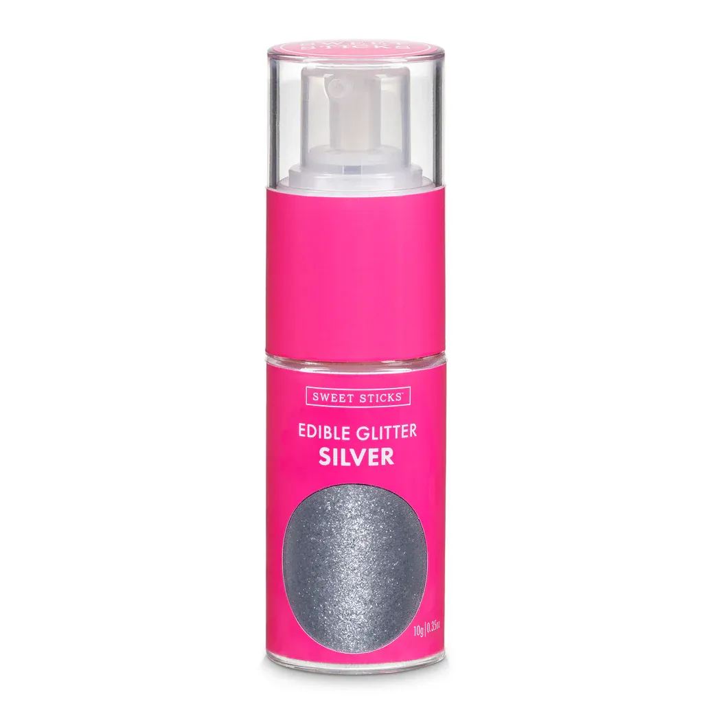 Sweet Sticks Glitter Pump - SILVER