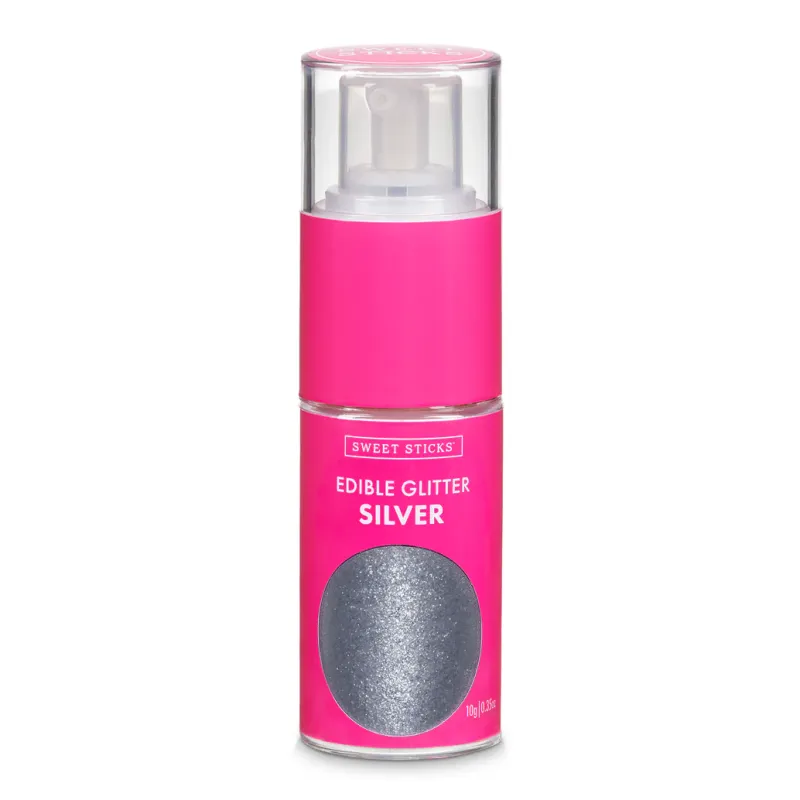 Sweet Sticks Glitter Pump - SILVER