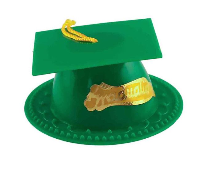 CakeDeco Graduation Hat - Green