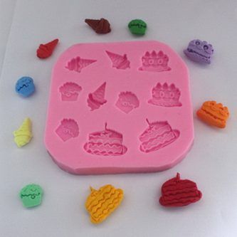 Silicone Mold Ice Cream Shape Set L125
