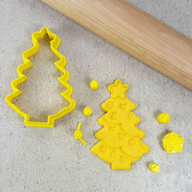CCC DIY Christmas Tree Cutter &amp; Embosser Set