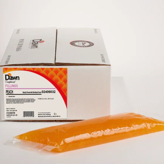 Dawn Peach Filling Pouch 2Lb