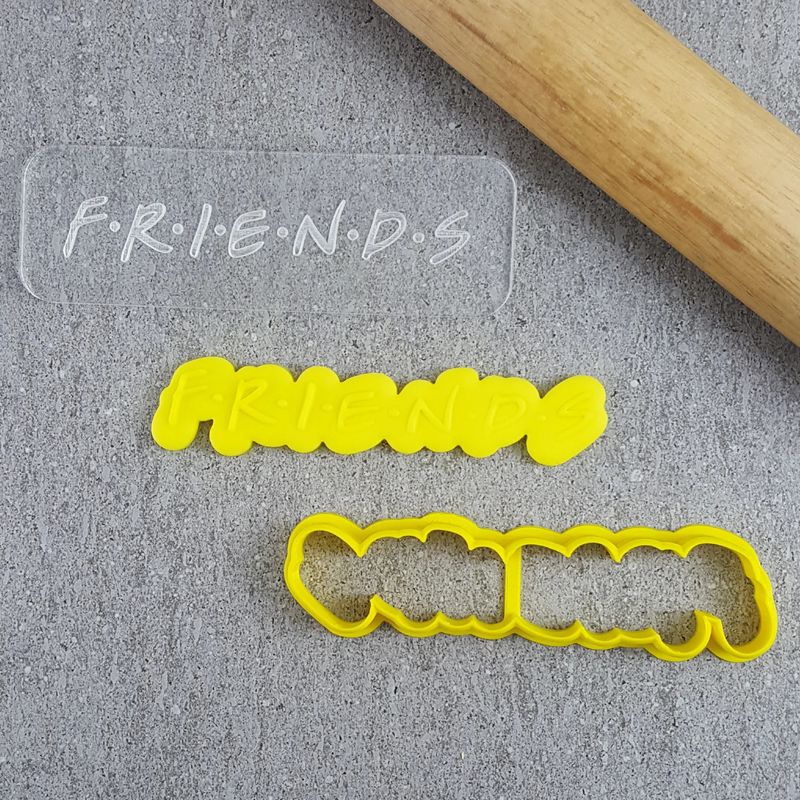 CCC Friends Cutter &amp; Debosser Set