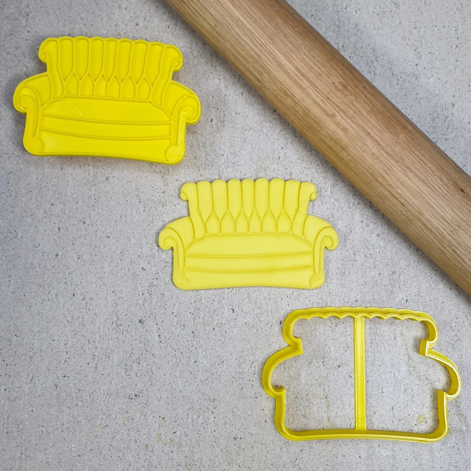 CCC Friends Couch Cutter and Embosser Set