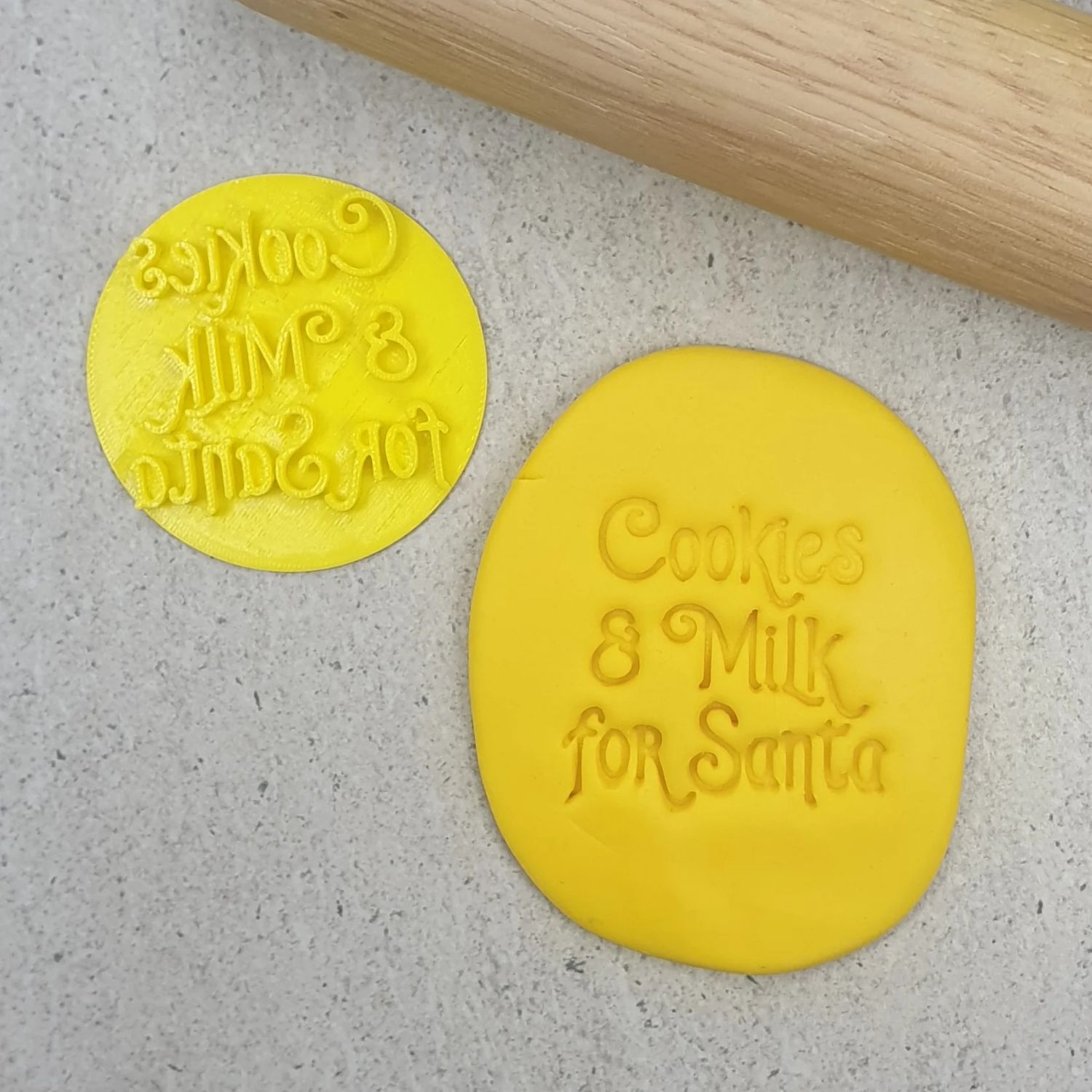 CCC Cookies &amp; Milk for Santa Embosser
