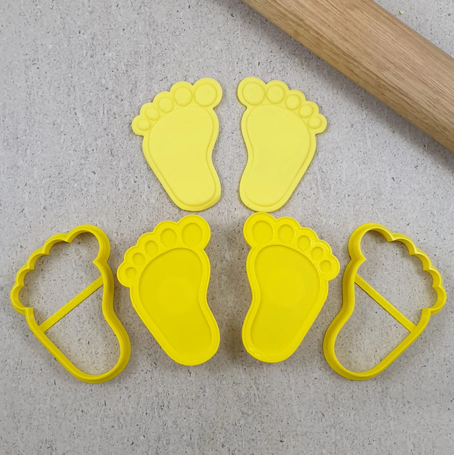 Baby Foot Cutter &amp; Debosser