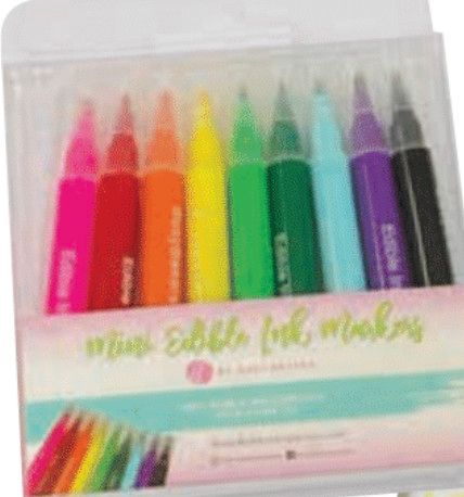 Busy Bakers Mini Edible Markers Color Set (9 ct)