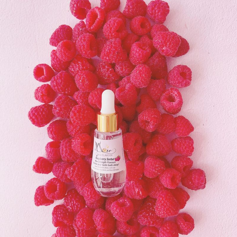 More Max Flavors  - Raspberry - Gorgeous 30ml Dropper Bottles