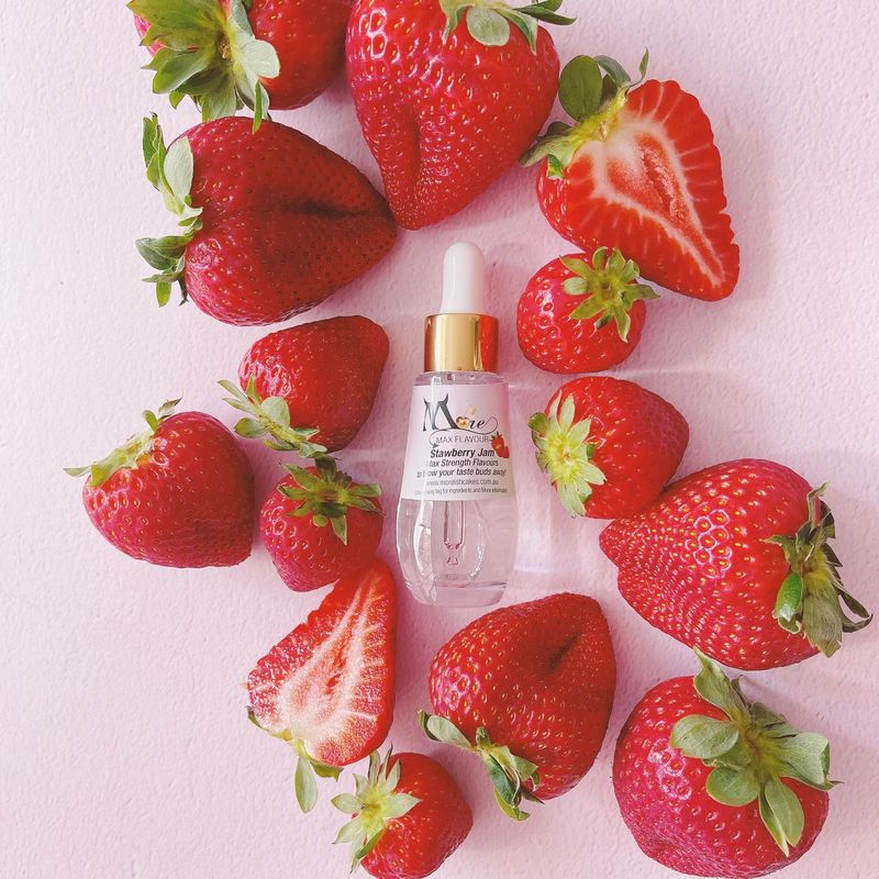 More Max Flavors  - Strawberry Jam - Gorgeous 30ml Dropper Bottles