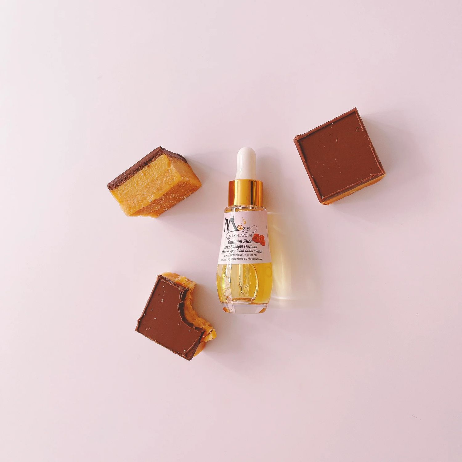 More Max Flavors  - Caramel Slice - Gorgeous 30ml Dropper Bottles