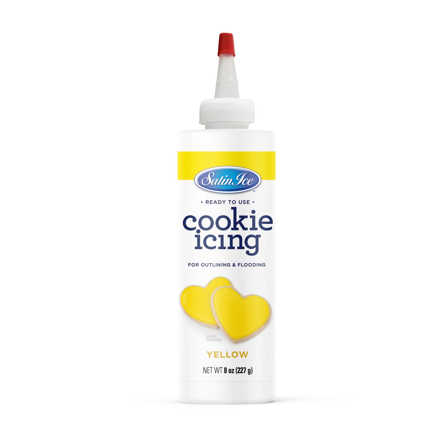 Satin Ice Yellow Cookie Icing - 8oz