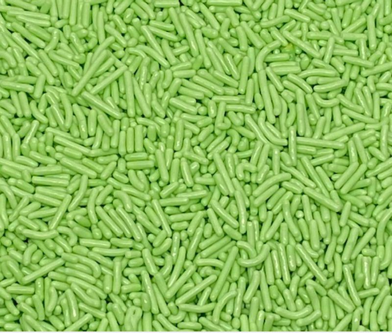Decopac Jimmies Lime Green Sprinkles 2.5 oz.*